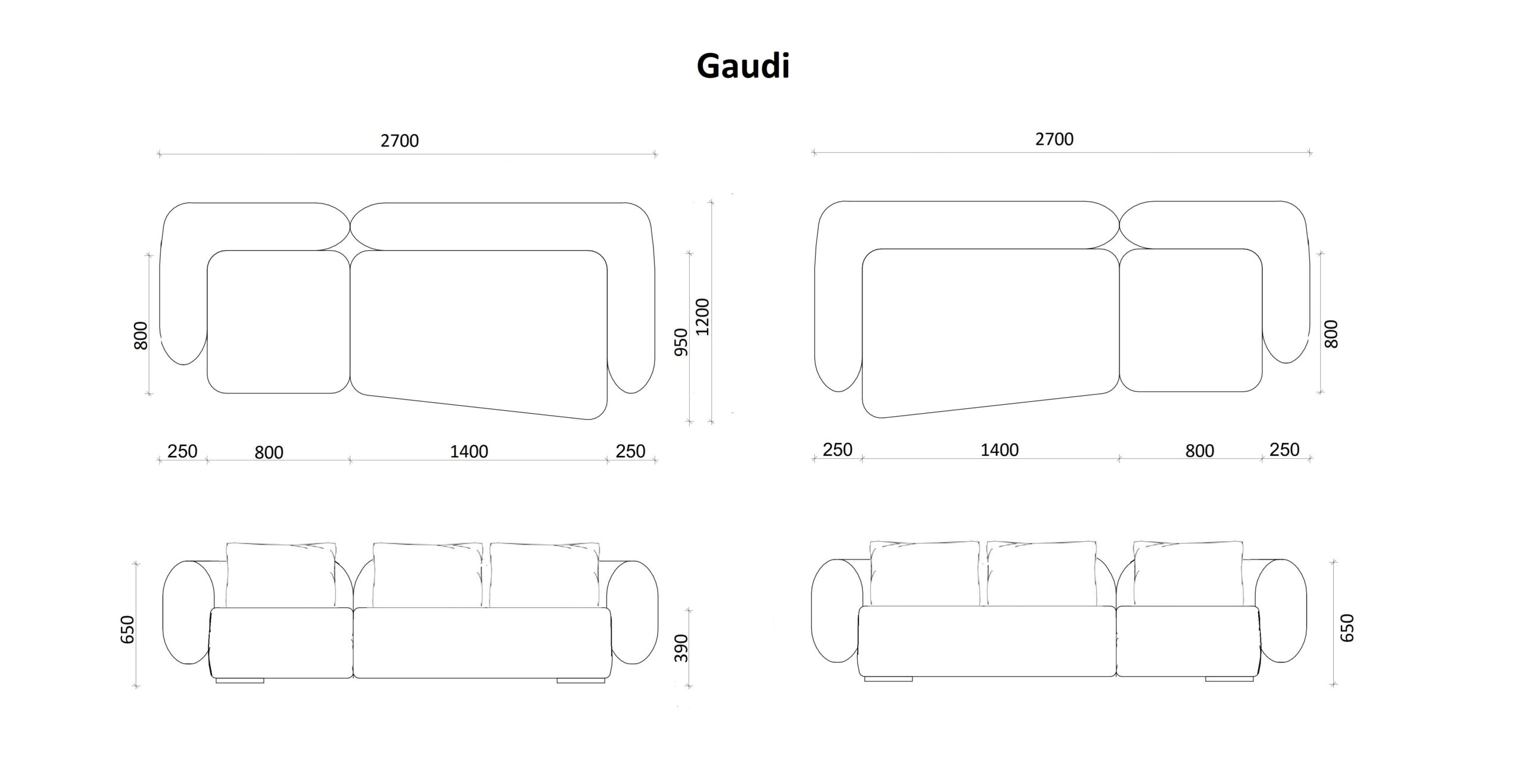 Detalhes técnicos Gaudi 1