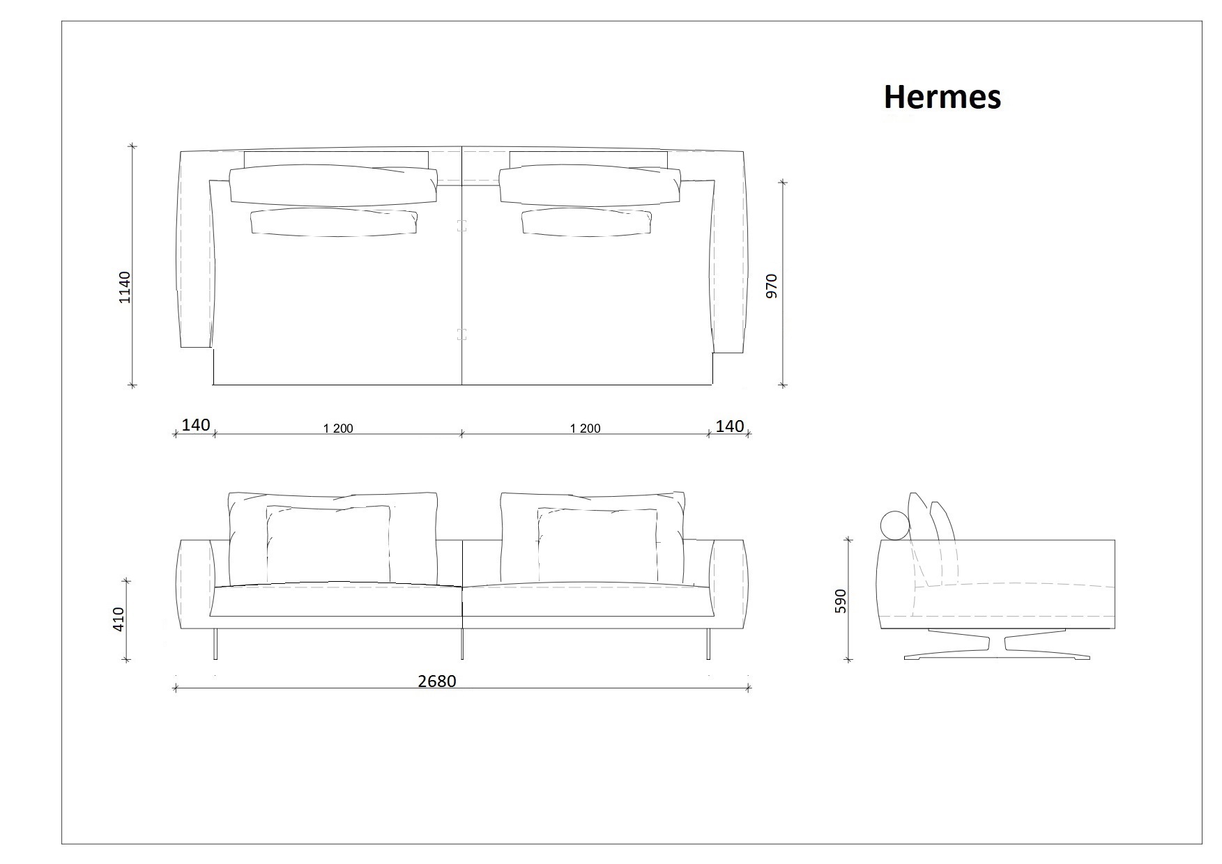 Технічні деталі Hermes Beige 1